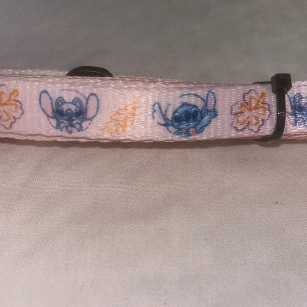 Sassy Meow Disney Stitch Cat Collar (S) with Matching Leash 6ft